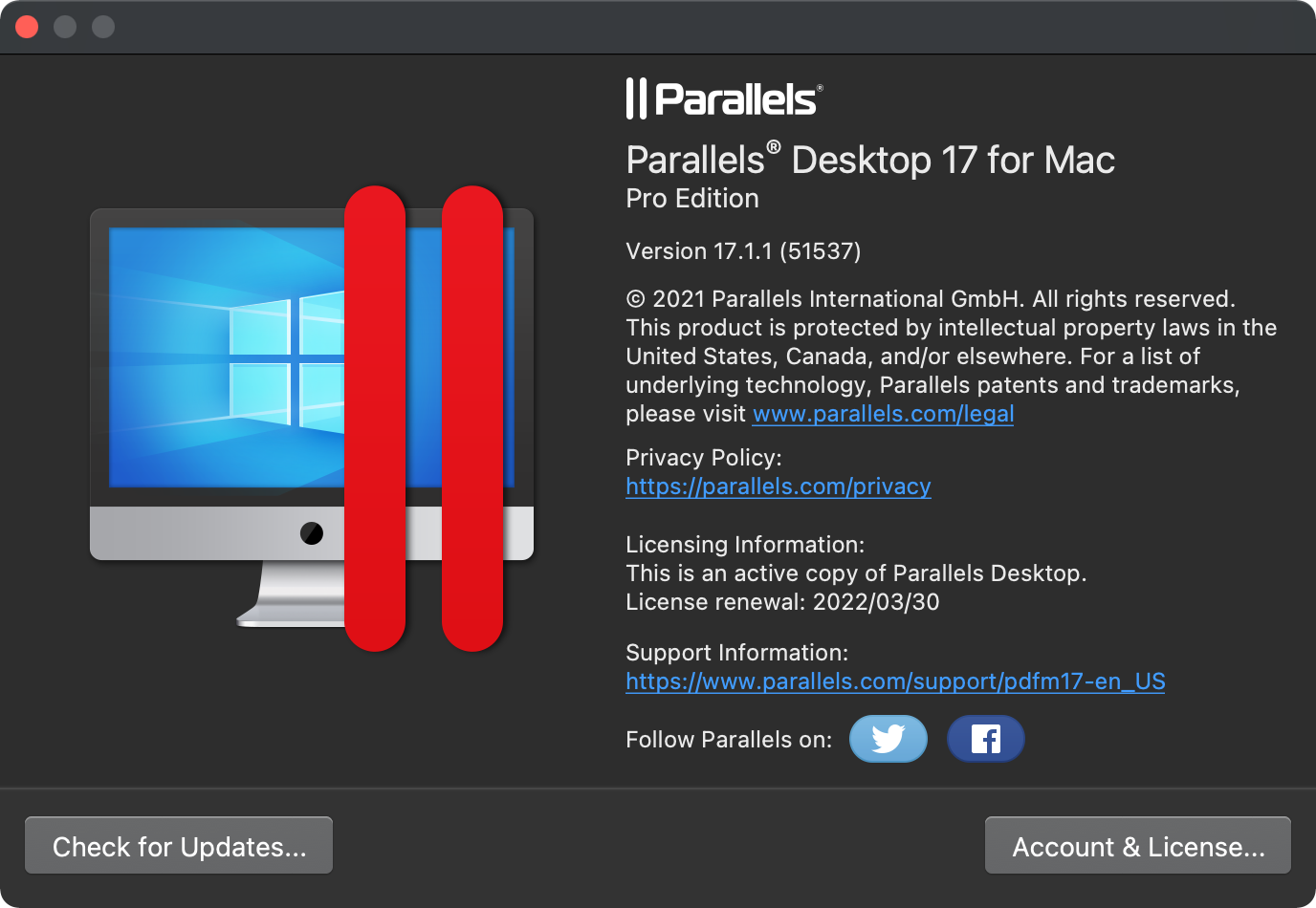 Intel MacのParallels Desktopにある仮想マシンをApple silicon MacのParallels Desktopに移す